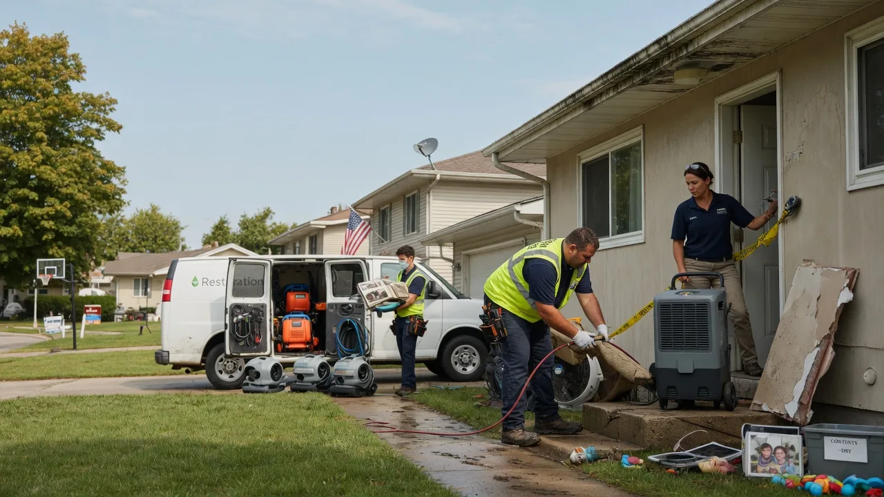 Water Damage Restoration in Columbia Cross Roads, PA near me